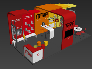 Выставочный стенд Magna