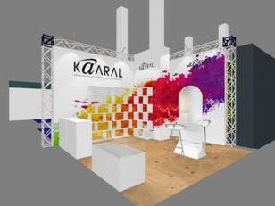 Выставочный стенд Kaaral 4х4 метра